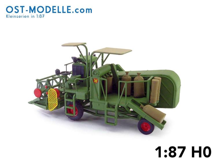 Preview: Mädrescher E177 Kornabsackung ohne Spreubergung grün